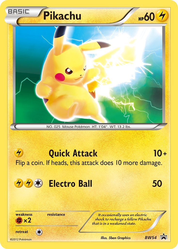 Pikachu 54/101