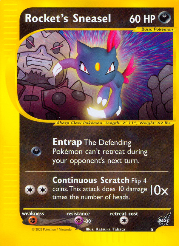 Rocket's Sneasel 5