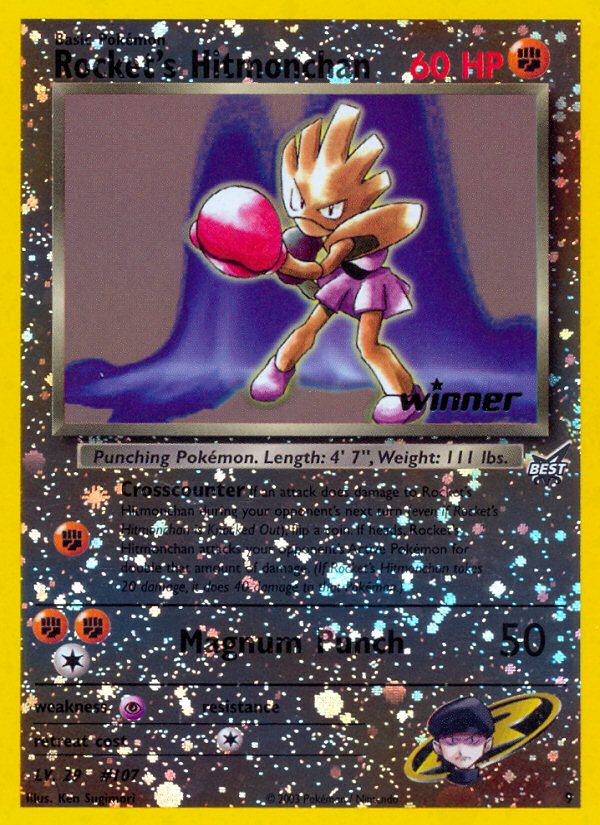 Rocket's Hitmonchan Winner 9