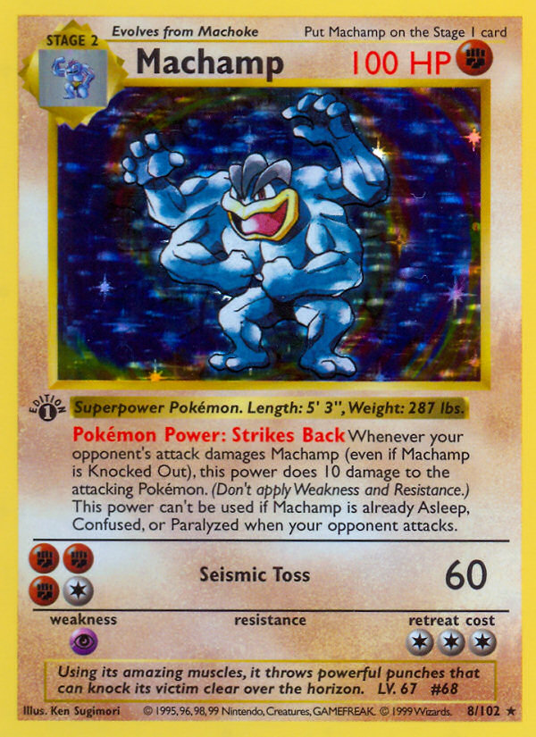 Machamp 1st ed. 8/102