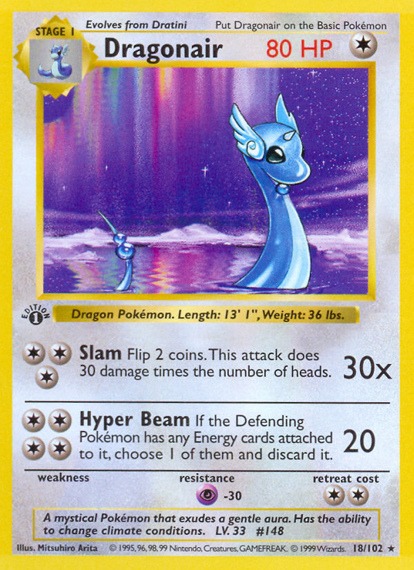 Dragonair 1st ed. 18/102
