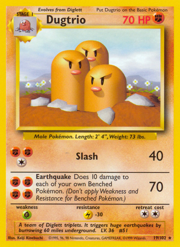 Dugtrio 19/102