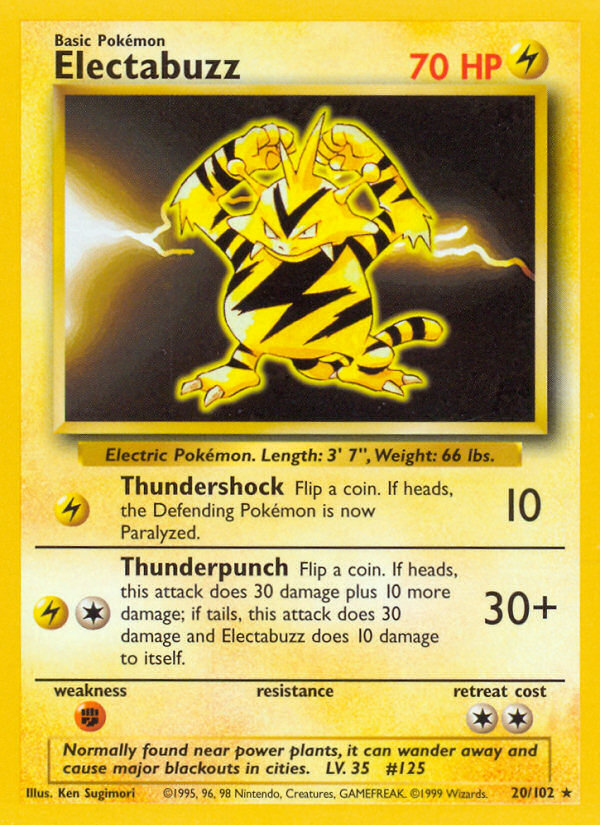 Electabuzz 20/102