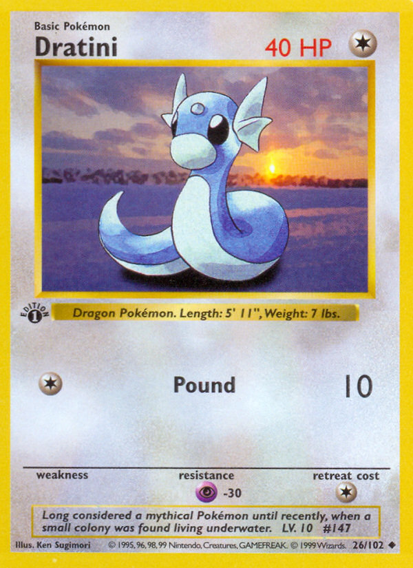 Dratini 1st ed. 26/102