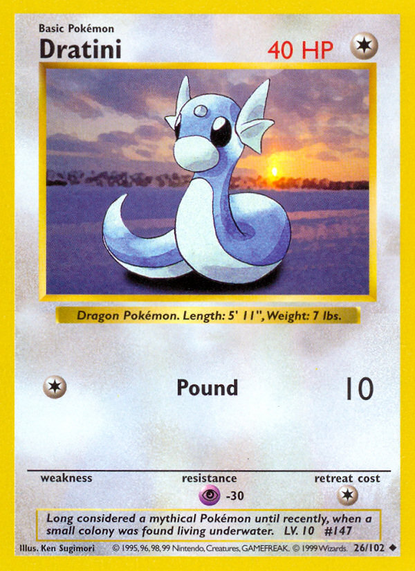 Dratini Shadowless 26/102