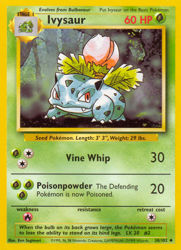 Ivysaur 30/102