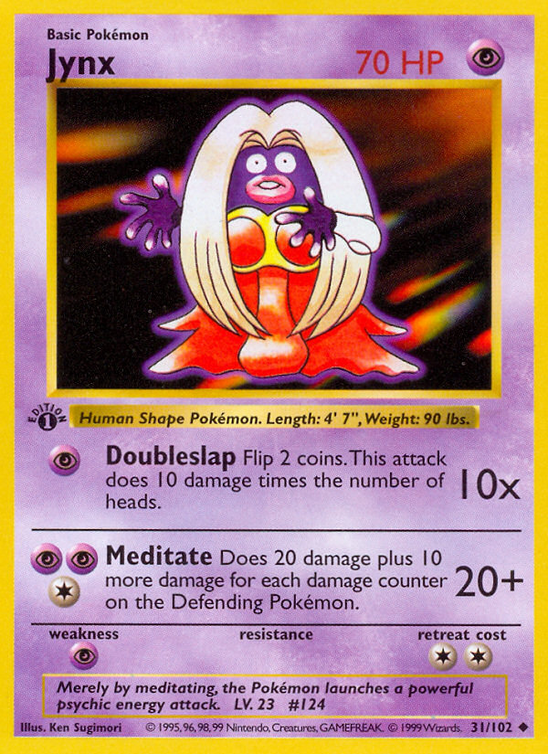 Jynx 1st ed. 31/102