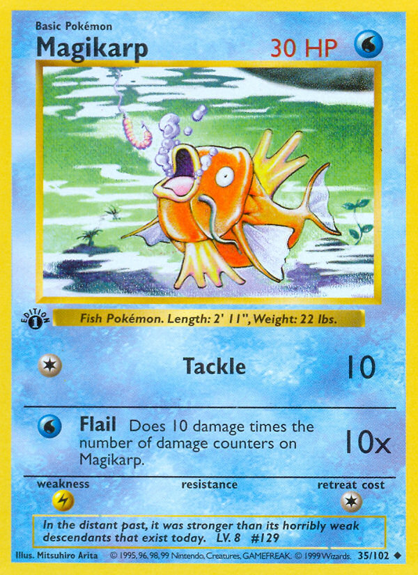 Magikarp 1st ed. 35/102