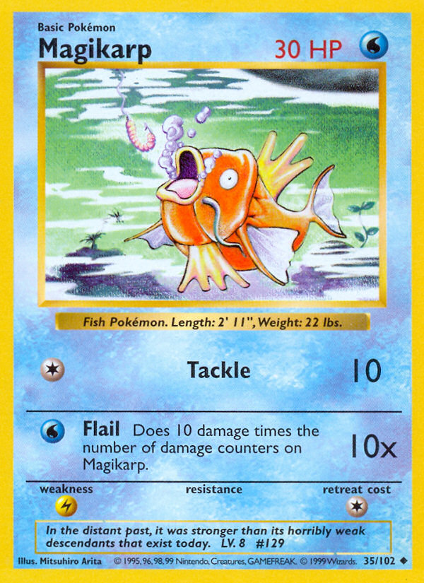 Magikarp Shadowless 35/102