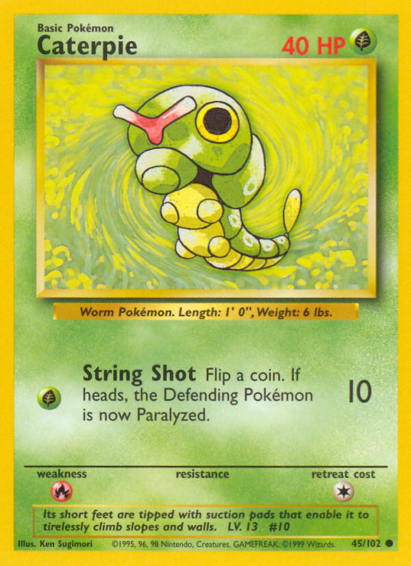 Caterpie 45/102