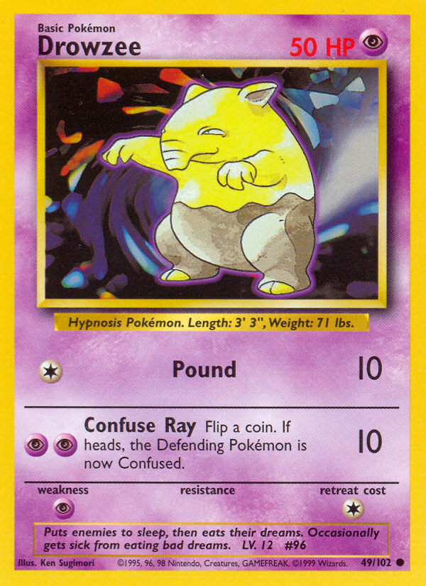 Drowzee 49/102