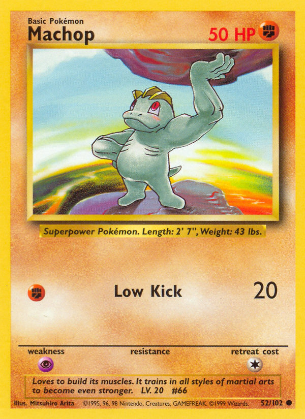 Machop 52/102
