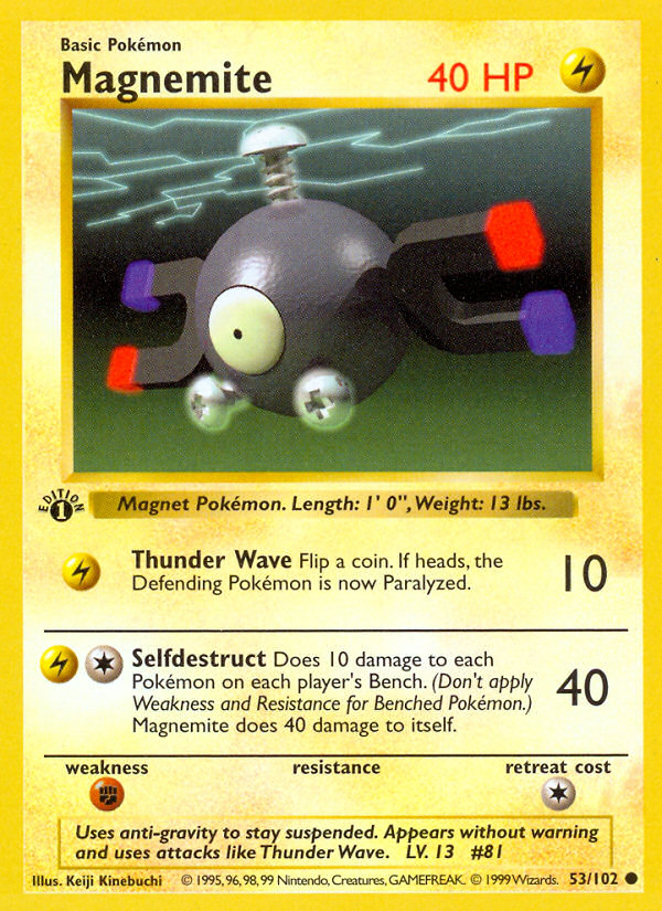 Magnemite 1st ed. 53/102