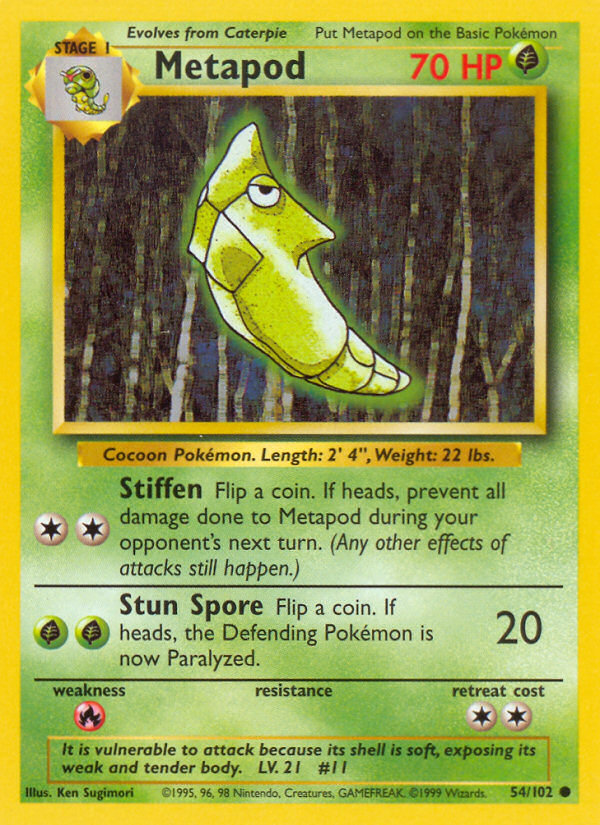 Metapod 54/102