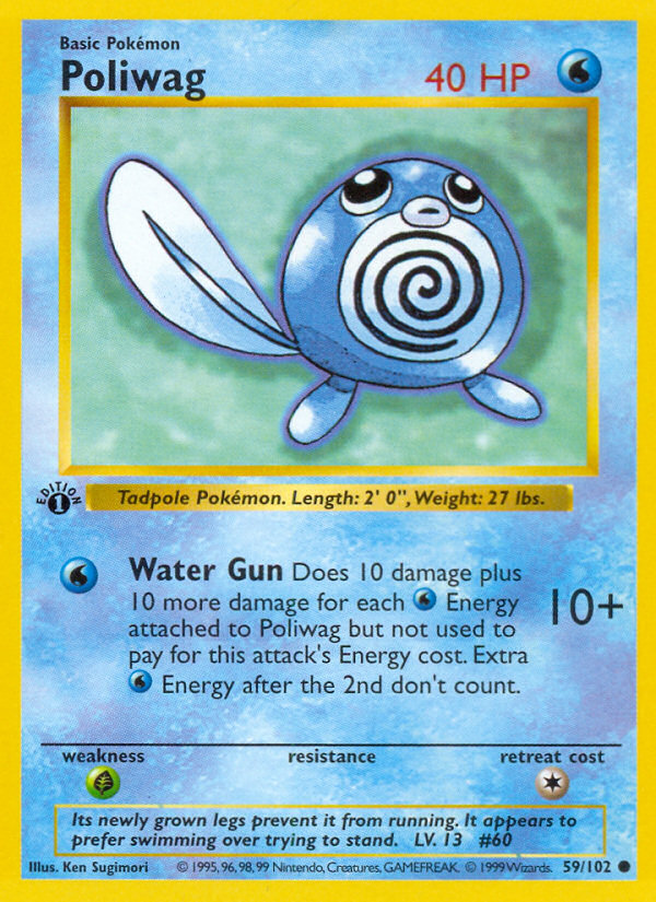 Poliwag 1st ed. 59/102