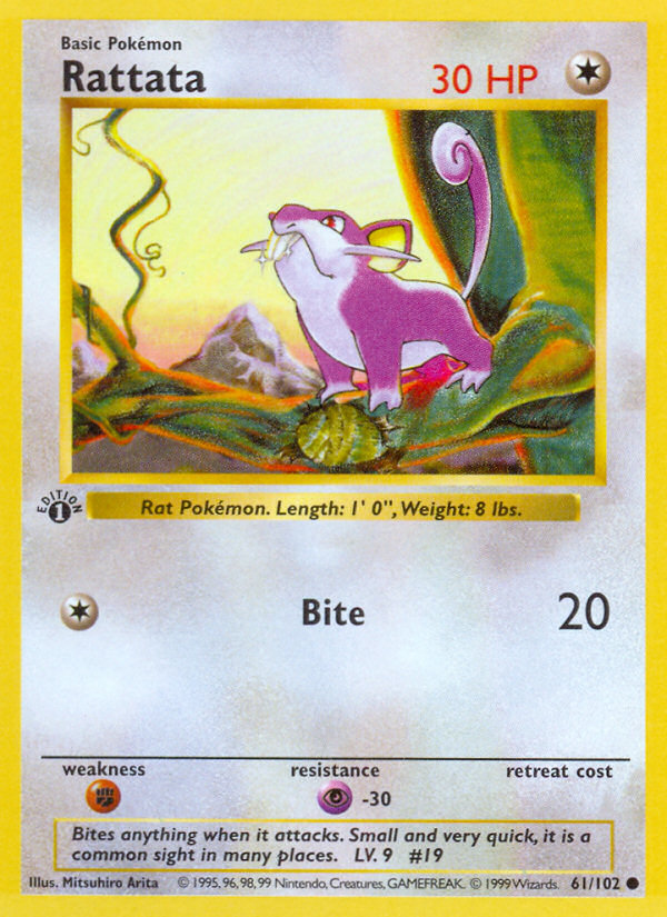 Rattata 1st ed. 61/102