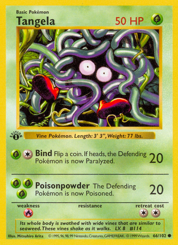 Tangela 1st ed. 66/102