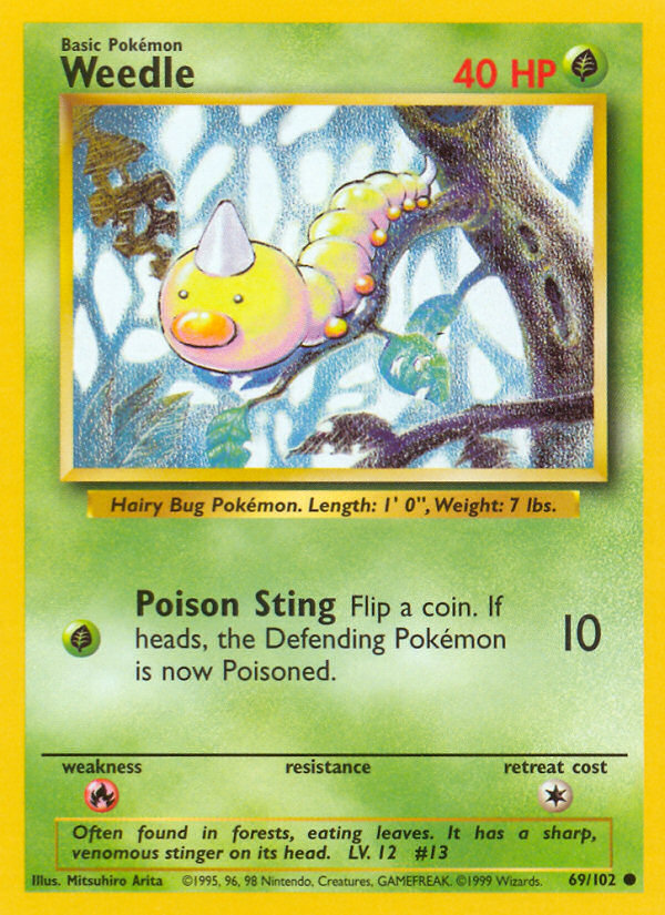 Weedle 69/102