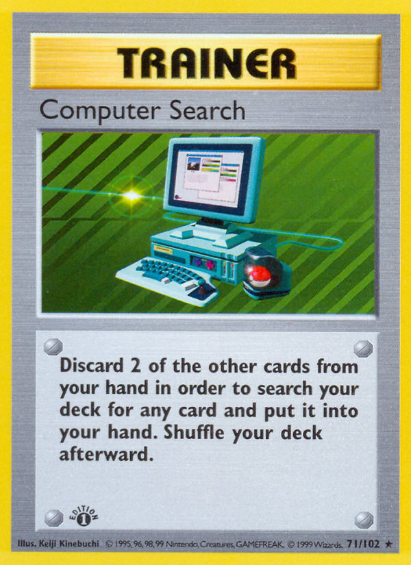 Computer Search 1st ed. 71/102
