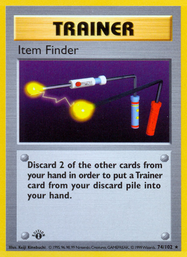 Item Finder 1st ed. 74/102