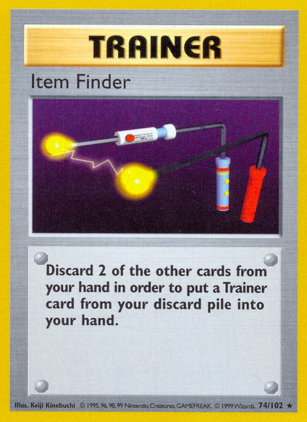 Item Finder Shadowless 74/102