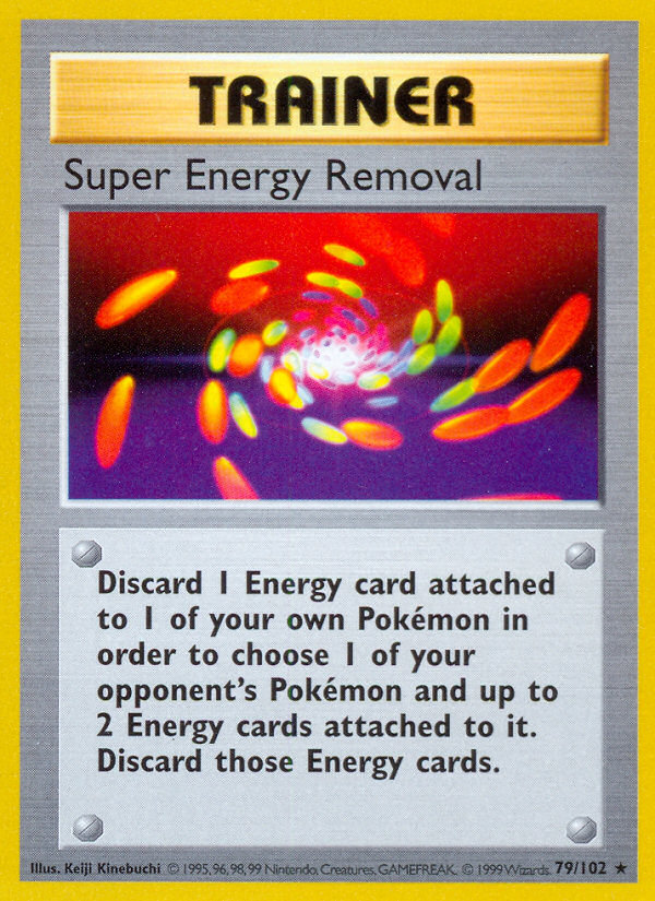 Super Energy Removal Shadowless 79/102