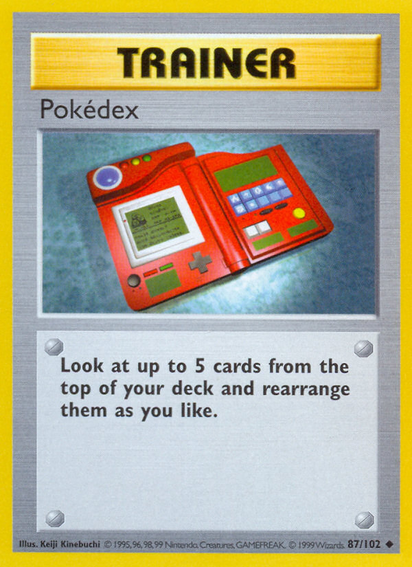 Pokédex Shadowless 87/102