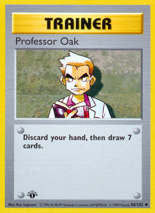 Professor Oak 1st ed. 88/102