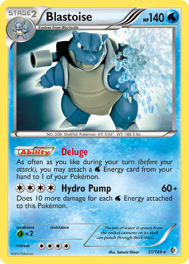 Blastoise 31/149