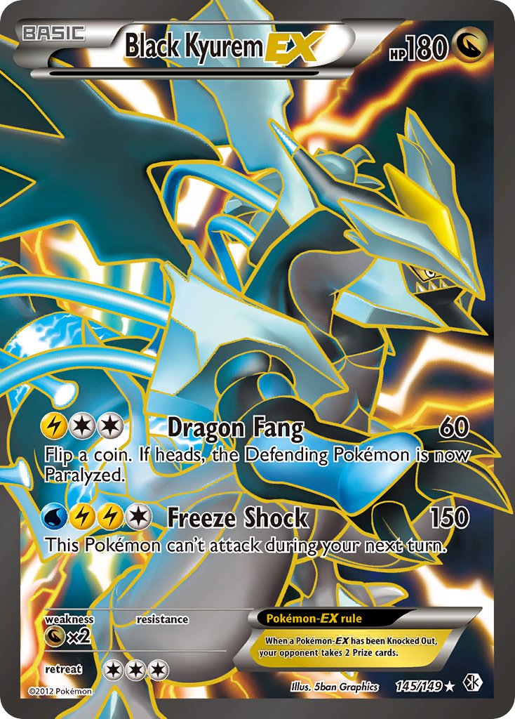 Black KyuremEX 145/149