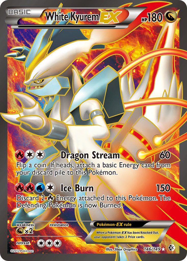 White KyuremEX 146/149