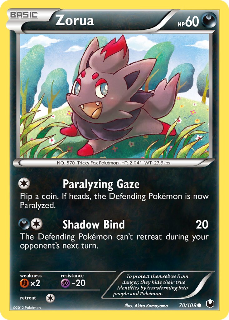 Zorua 70/108