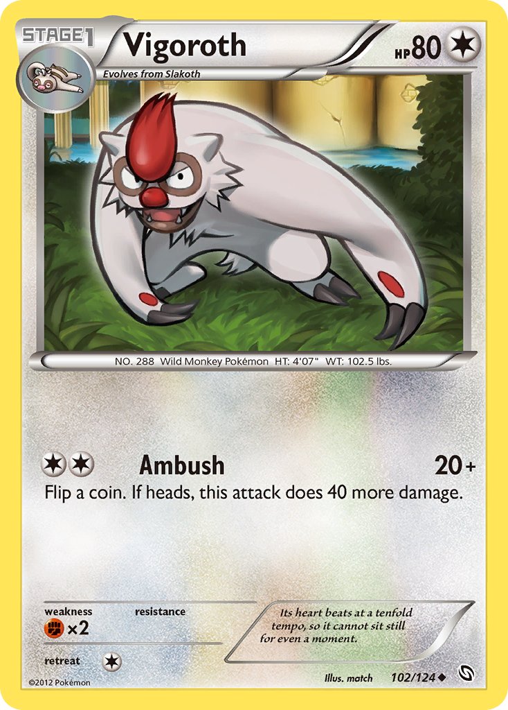 Vigoroth 102/124