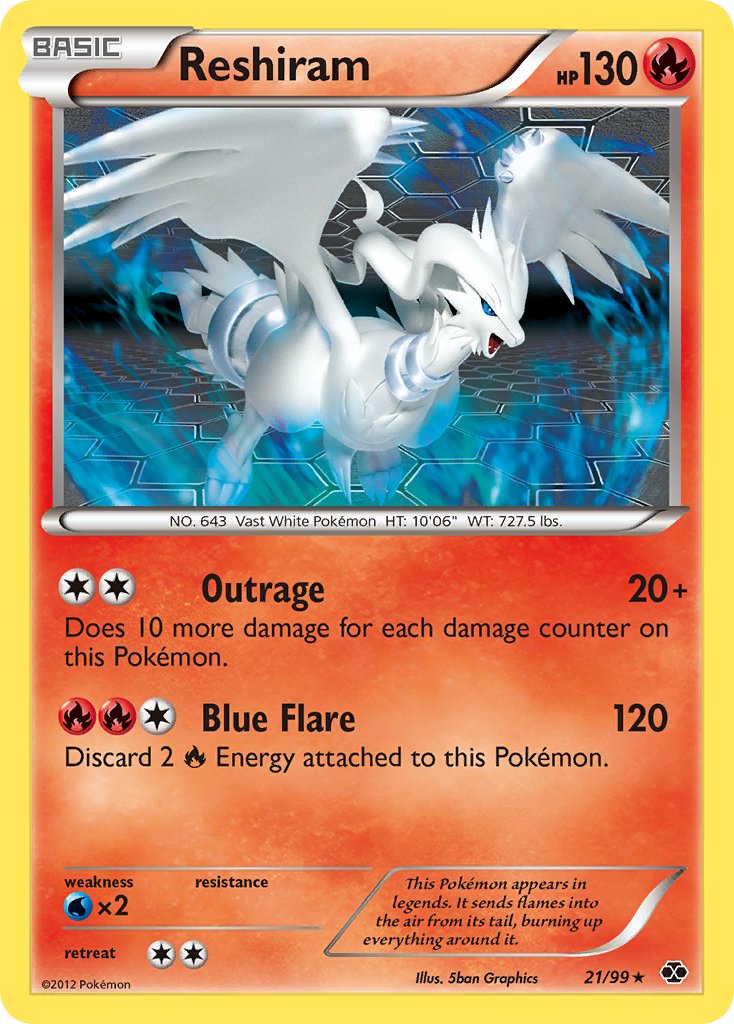 Reshiram 21/99