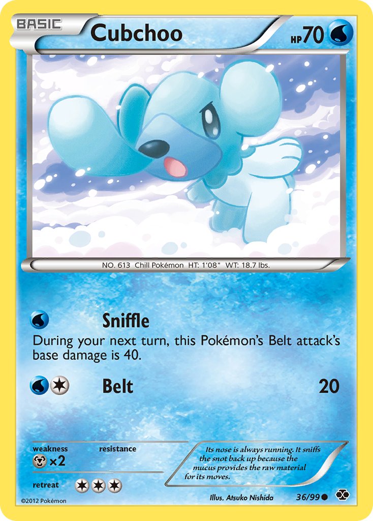 Cubchoo 36/99