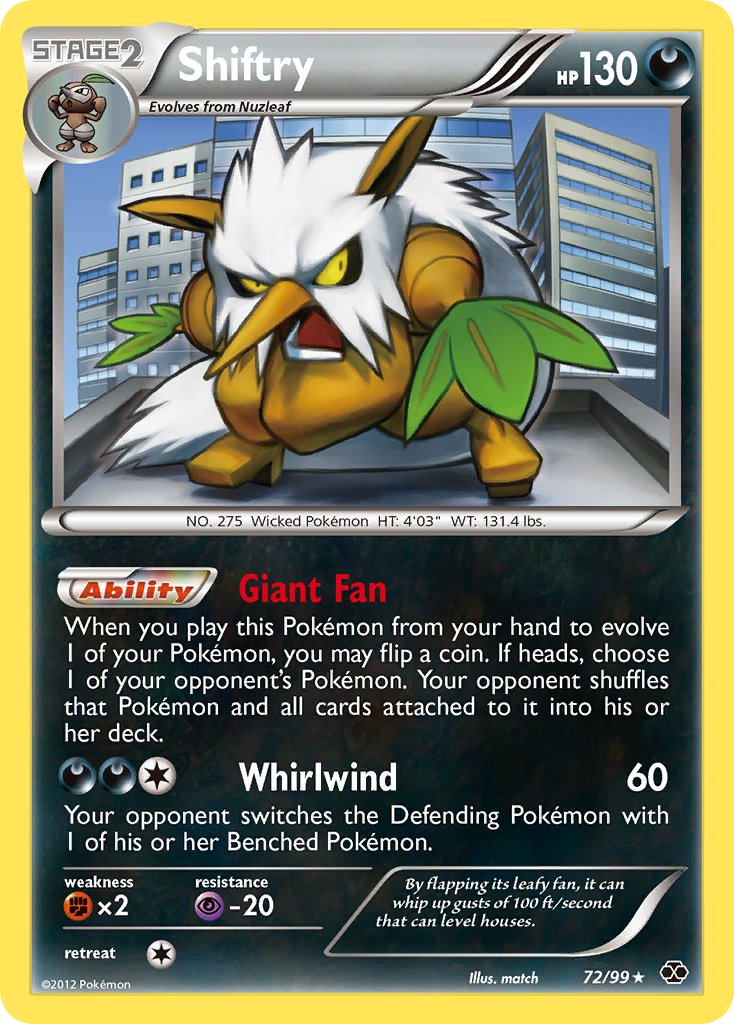 Shiftry 72/99