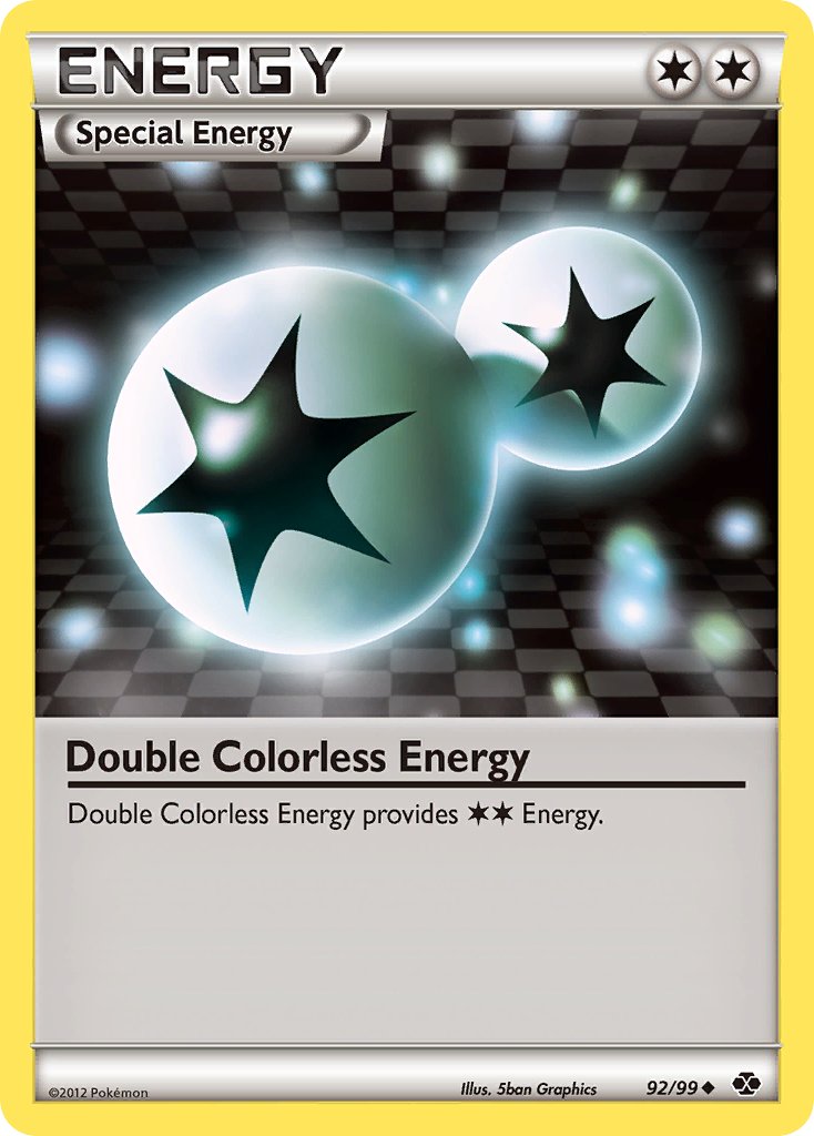 Double Colorless Energy 92/99