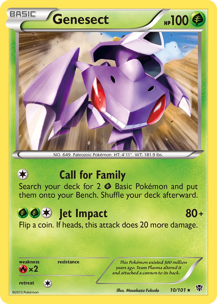 Genesect 10/101