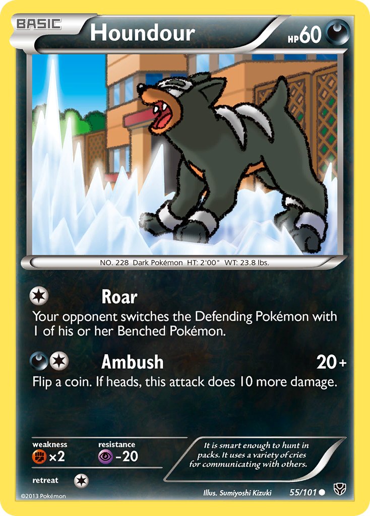 Houndour 55/101