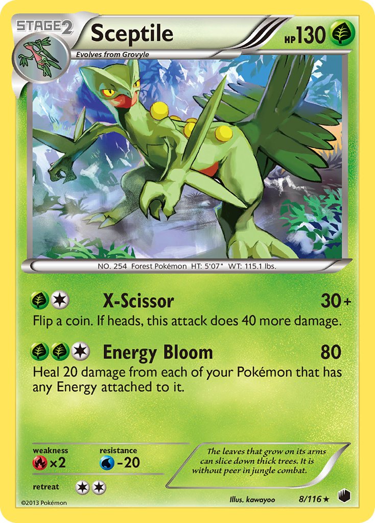 Sceptile 8/116