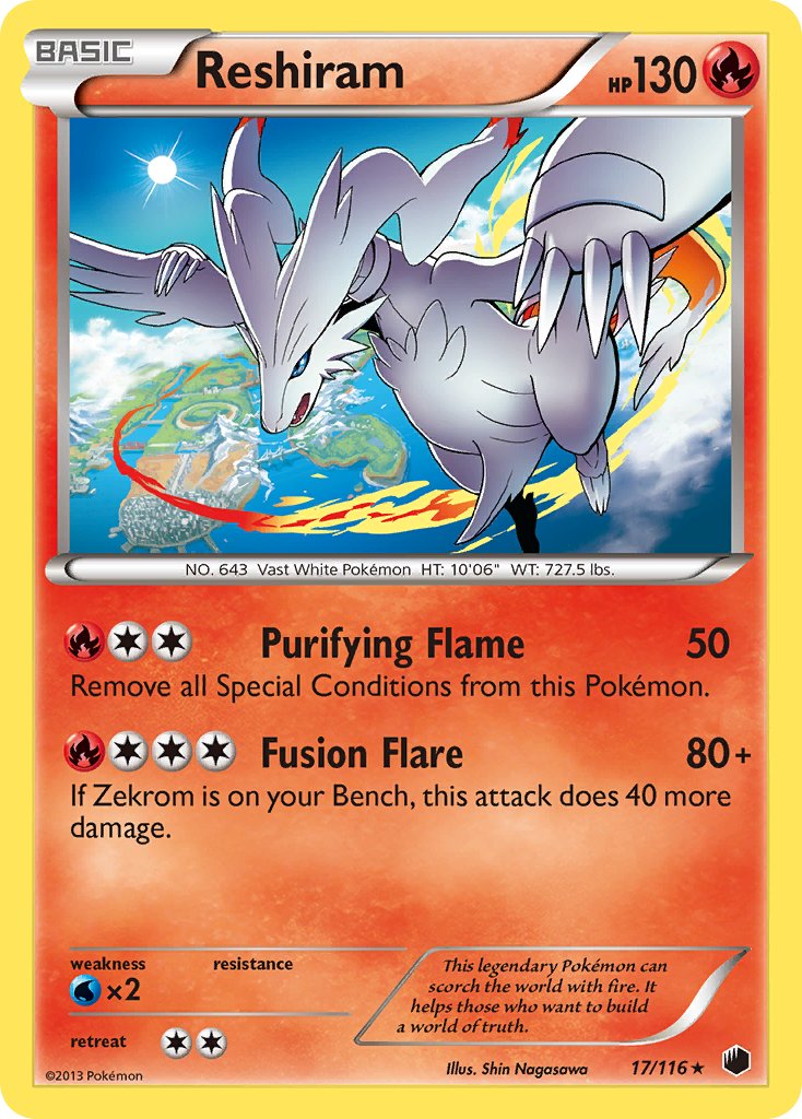 Reshiram 17/116