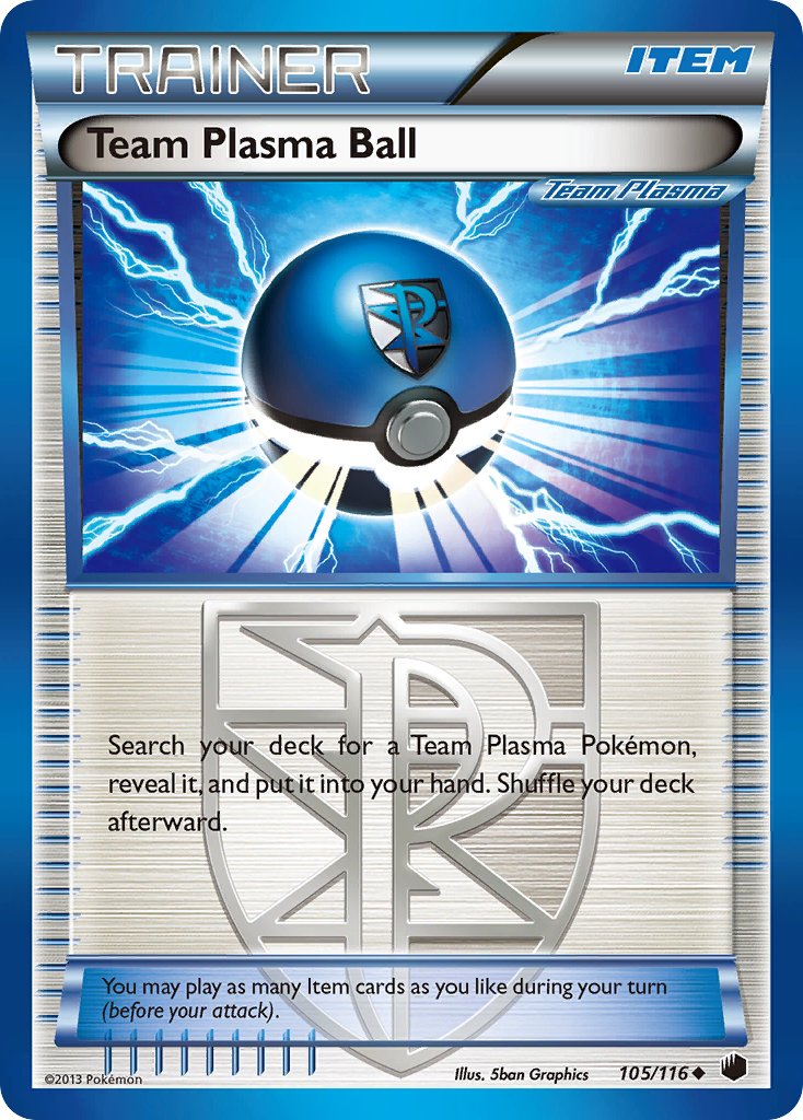 Team Plasma Ball 105/116