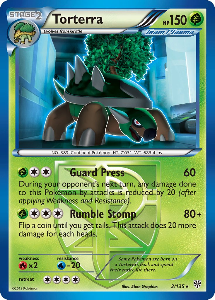 Torterra 3/135