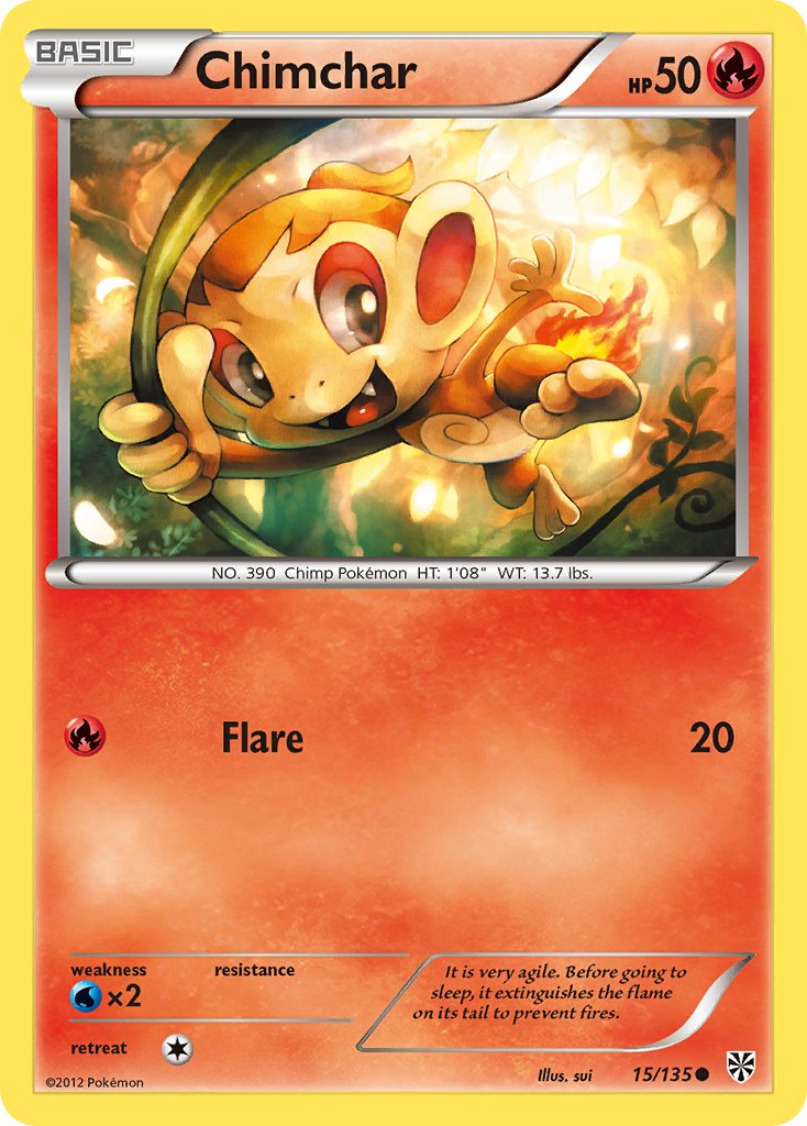 Chimchar 15/135