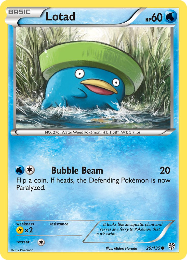Lotad 29/135