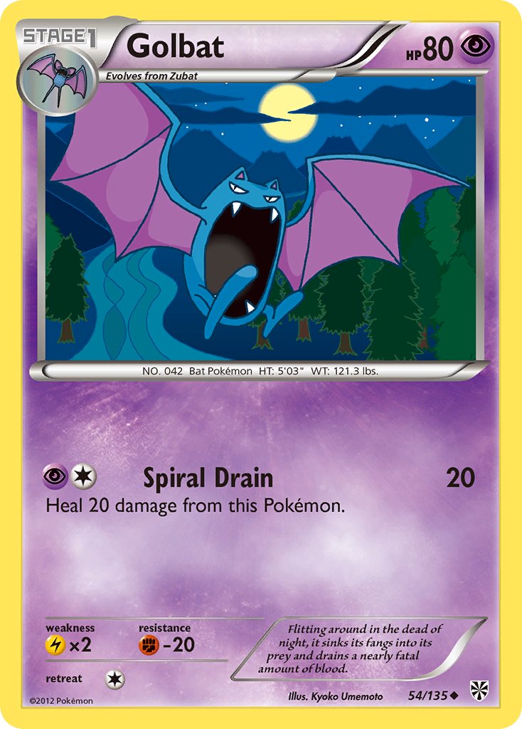 Golbat 54/135