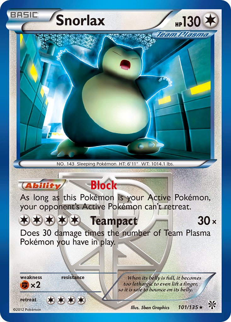 Snorlax 101/135