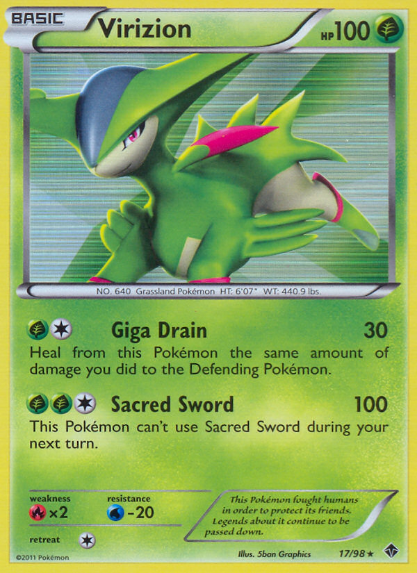 Virizion 17/98