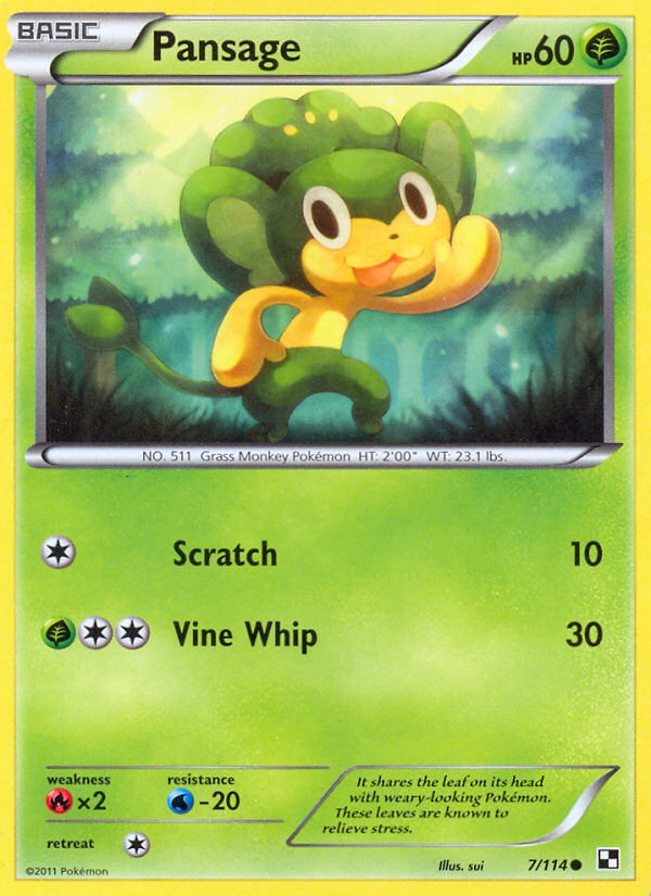 Pansage 7/114