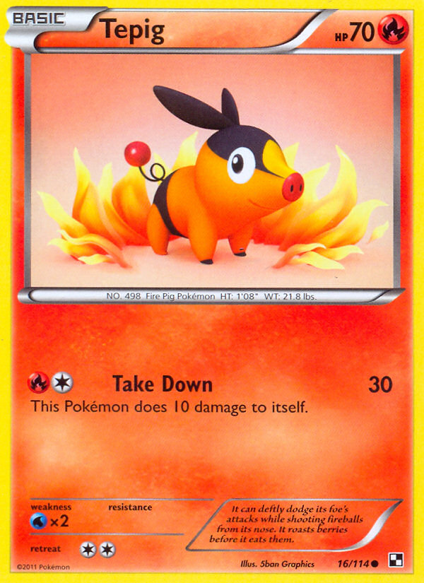 Tepig 16/114